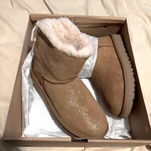 Uggs mini Bailey bow glimmer